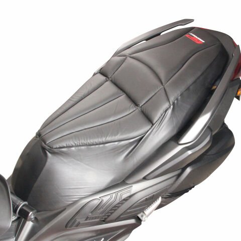 GP Kompozit Yamaha XMAX 250-400 2018-2026 Uyumlu Motosiklet Konfor Sele Kılıfı Siyah