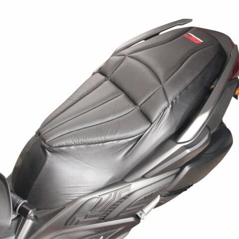 GP Kompozit Yamaha XMAX 250-400 2018-2026 Uyumlu Motosiklet Konfor Sele Kılıfı Siyah
