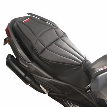 GP Kompozit Yamaha XMAX 250-400 2018-2024 Uyumlu Motosiklet Konfor Sele Kılıfı Siyah