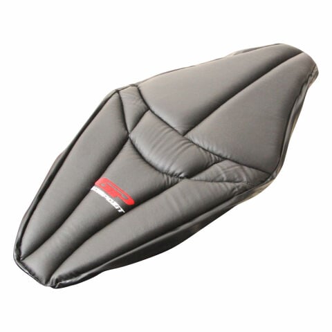 GP Kompozit Yamaha XMAX 250-400 2018-2026 Uyumlu Motosiklet Konfor Sele Kılıfı Siyah