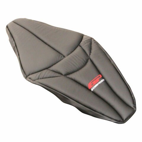 GP Kompozit Yamaha XMAX 250-400 2018-2025 Uyumlu Motosiklet Konfor Sele Kılıfı Siyah