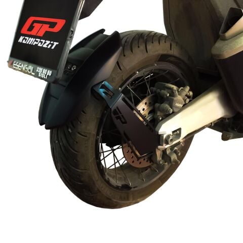 GP Kompozit Honda X-ADV 2017-2026 Uyumlu Arka Çamur Sıyırıcı Siyah