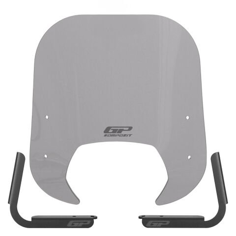 GP Kompozit Royal Alloy Tigara Grande 125 / 150 / 300 2022-2025 Uyumlu Ön Cam Füme