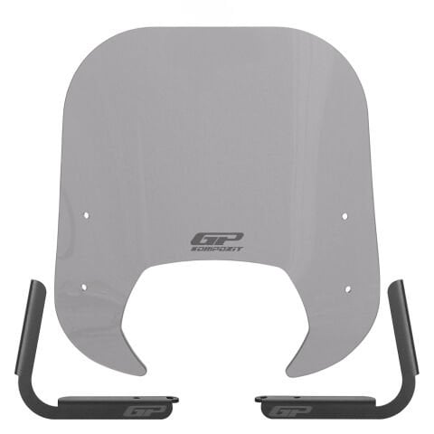 GP Kompozit Royal Alloy Tigara Grande 125 / 150 / 300 2022-2025 Uyumlu Ön Cam Füme