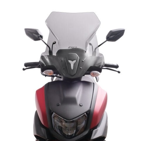 GP Kompozit Yamaha RayZR 2024 Uyumlu Ön Tur Camı Füme