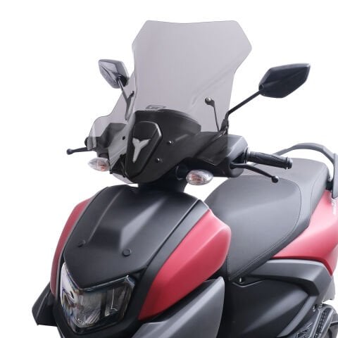 GP Kompozit Yamaha RayZR 2024 Uyumlu Ön Tur Camı Füme