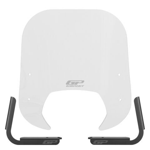 GP Kompozit Royal Alloy Tigara Grande 125 / 150 / 300 2022-2025 Uyumlu Ön Cam Şeffaf