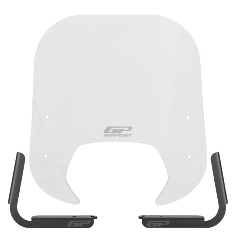 GP Kompozit Royal Alloy Tigara Grande 125 / 150 / 300 2022-2025 Uyumlu Ön Cam Şeffaf