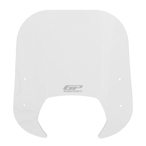 GP Kompozit Royal Alloy Tigara Grande 125 / 150 / 300 2022-2025 Uyumlu Ön Cam Şeffaf