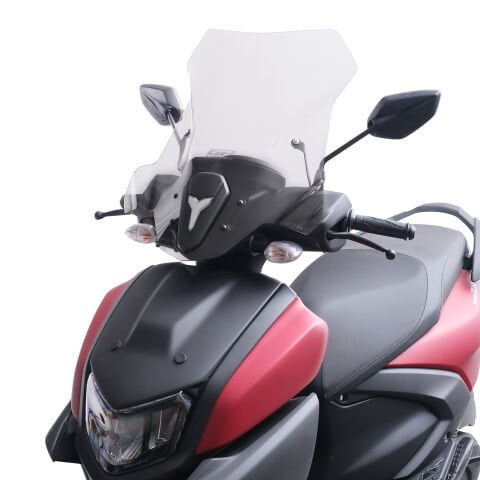 GP Kompozit Yamaha RayZR 2024 Uyumlu Ön Tur Camı Şeffaf