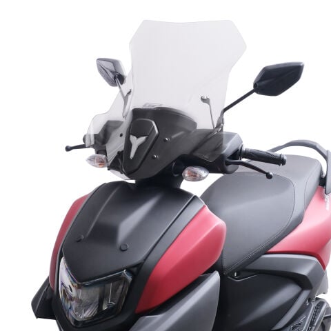 GP Kompozit Yamaha RayZR 2024 Uyumlu Ön Tur Camı Şeffaf