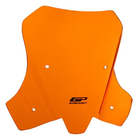 GP Kompozit KTM 1290 Super Adventure 2021-2024 Uyumlu Ön Cam Turuncu