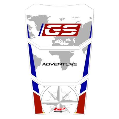 GP Kompozit BMW R 1200 GS / R 1250 GS ADV 2013-2024 Uyumlu Tank Pad Mavi