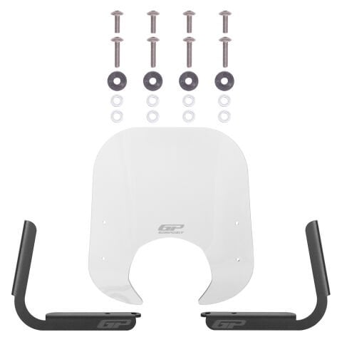 GP Kompozit Royal Alloy GP / GT 150 / 180 / 300 2022-2024 Uyumlu Ön Cam Şeffaf