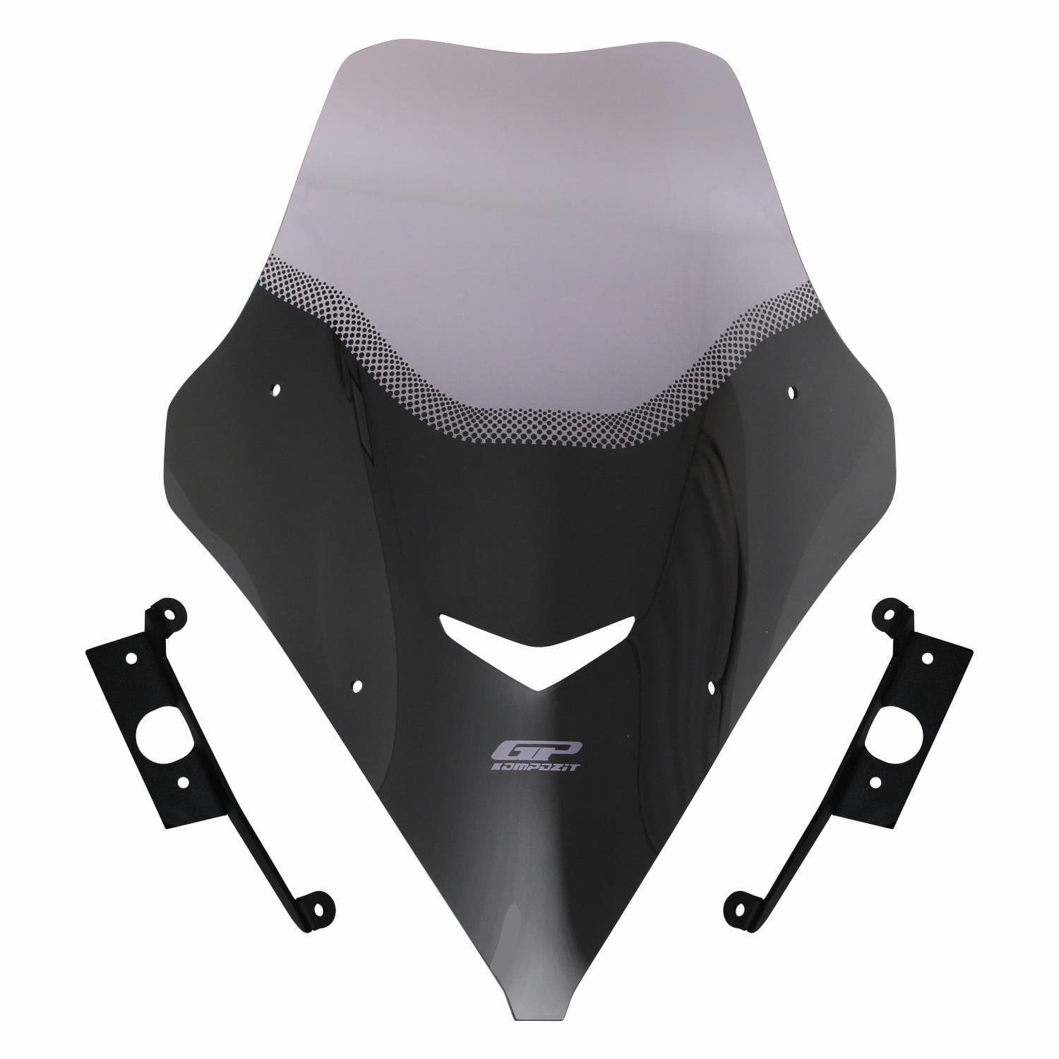 GP Kompozit SYM Jet X 125 2022-2025 Uyumlu Kısa Ön Cam Füme