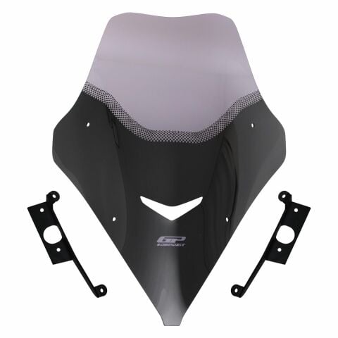 GP Kompozit SYM Jet X 125 2022-2025 Uyumlu Kısa Ön Cam Füme