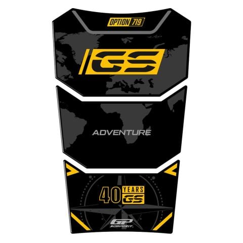 GP Kompozit BMW R 1200 GS / R 1250 GS ADV 2013-2024 Uyumlu Tank Pad 40.Yıl