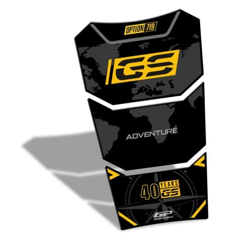 GP Kompozit BMW R 1200 GS / R 1250 GS ADV 2013-2024 Uyumlu Tank Pad 40.Yıl